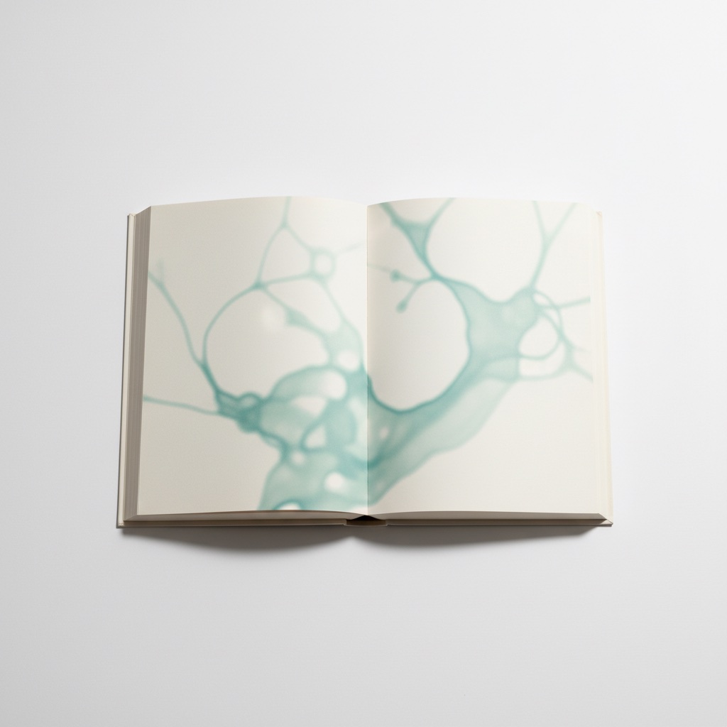 Open book with soft gradient light, representing the study of neurodivergence